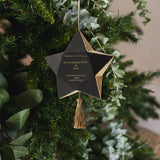 Cereria Molla Decorative Hanging Star Bulgarian Rose & Oud