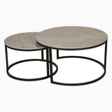 Yale Round Nest of Coffee Tables