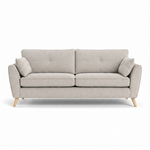 Zara 4 Seater Sofa - 4 Seater Sofa 4 Seater Sofas Sterling Home 25 Kensington Silver Light Feet