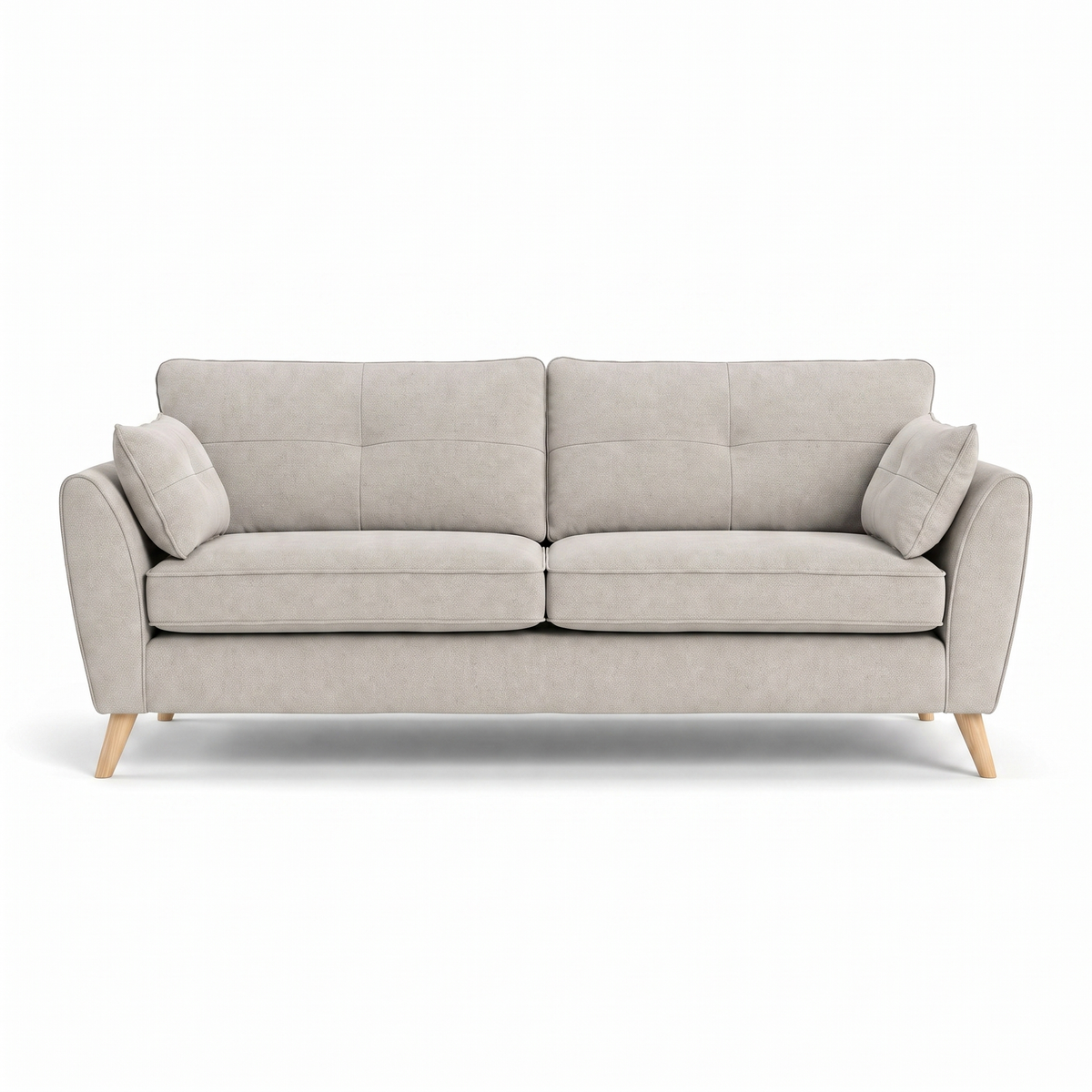 Zara 4 Seater Sofa - 4 Seater Sofa 4 Seater Sofas Sterling Home 25 Kensington Silver Light Feet