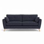 Zara 4 Seater Sofa - 4 Seater Sofa 4 Seater Sofas Sterling Home 22 Kensington Navy Light Feet