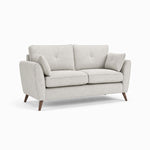Zara 2 Seater Sofa - 2 Seater Sofa — Kensington Silver / Light Feet, gallery image 2
