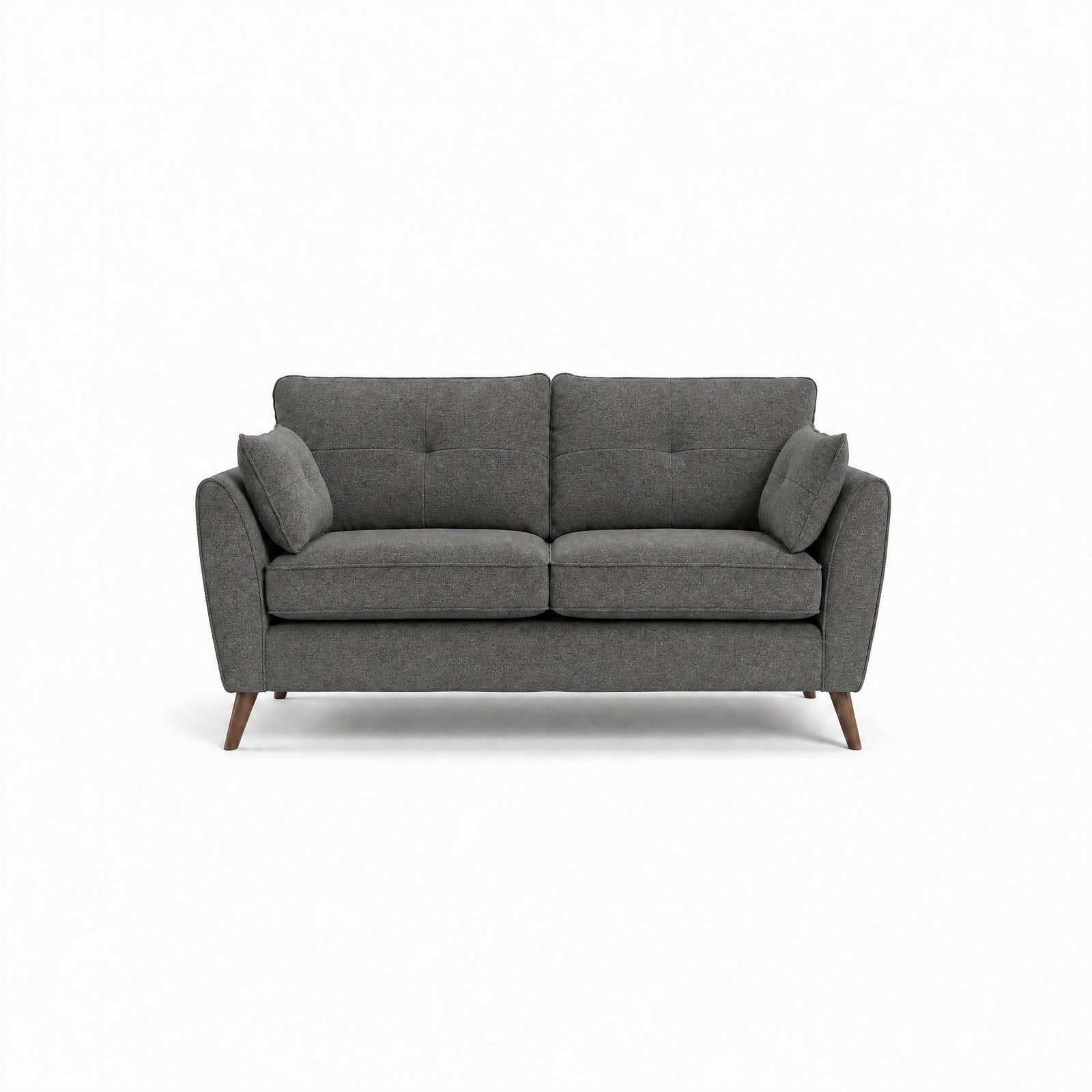 Zara 2 Seater Sofa - 2 Seater Sofa 2 Seater Sofas Sterling Home 9 Kingstown Graphite Light Feet