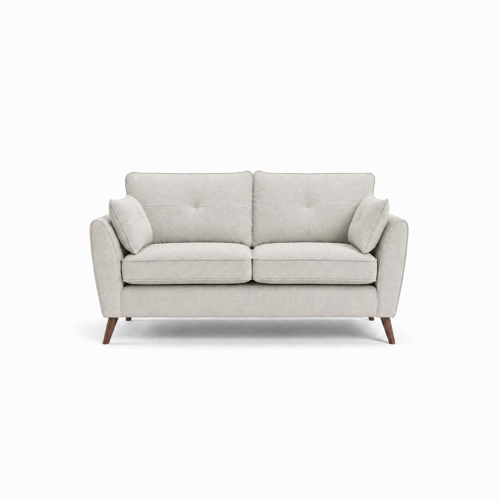 Zara 2 Seater Sofa - 2 Seater Sofa 2 Seater Sofas Sterling Home 8 Kingstown Silver Light Feet
