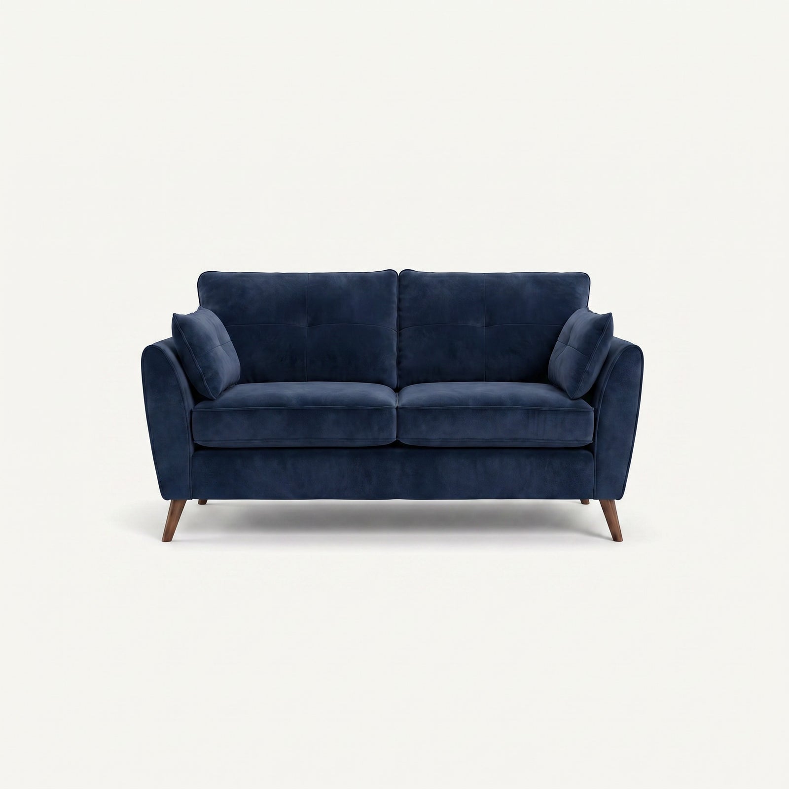 Zara 2 Seater Sofa - 2 Seater Sofa 2 Seater Sofas Sterling Home 5 Plush Navy Light Feet