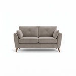 Zara 2 Seater Sofa - 2 Seater Sofa 2 Seater Sofas Sterling Home 3 Plush Pebble Light Feet