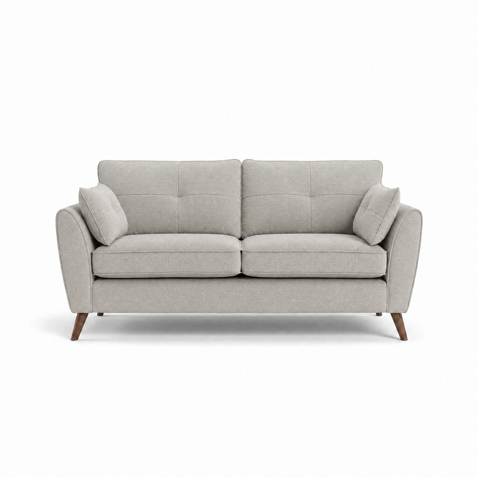 Zara 3 Seater Sofa - 3 Seater Sofa 3 Seater Sofas Sterling Home 12 Kensington Mink Light Feet