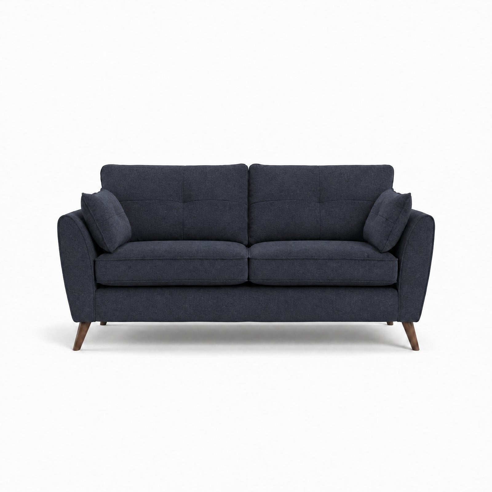 Zara 3 Seater Sofa - 3 Seater Sofa 3 Seater Sofas Sterling Home 14 Kensington Navy Light Feet