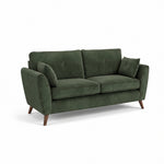 Zara 3 Seater Sofa - 3 Seater Sofa — Plush Emerald / Light Feet, gallery image 2
