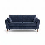 Zara 3 Seater Sofa - 3 Seater Sofa 3 Seater Sofas Sterling Home 6 Plush Navy Light Feet