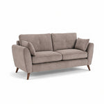 Zara 3 Seater Sofa - 3 Seater Sofa — Plush Pebble / Light Feet, gallery image 2