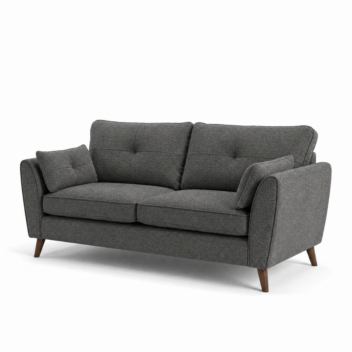 Zara 3 Seater Sofa - 3 Seater Sofa — Kingstown Graphite, gallery image 1