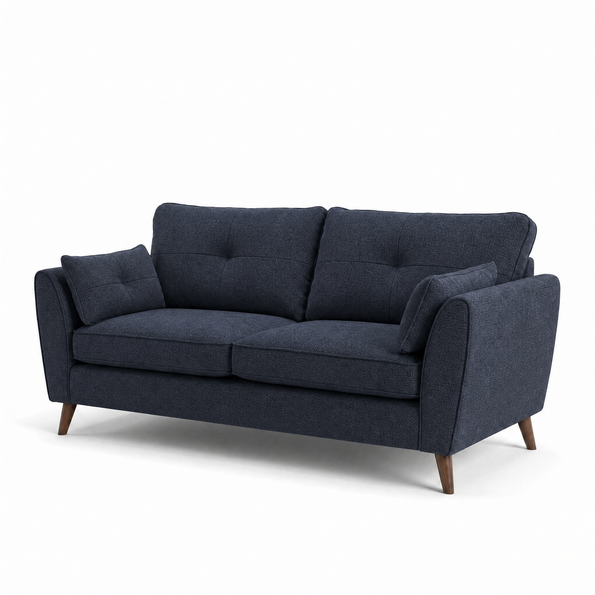 Zara 3 Seater Sofa - 3 Seater Sofa — Kingstown Navy, gallery image 1