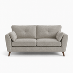 Zara 3 Seater Sofa - 3 Seater Sofa 3 Seater Sofas Sterling Home 8 Kingstown Silver