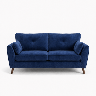 Zara 3 Seater Sofa - 3 Seater Sofa 3 Seater Sofas Sterling Home 5 Plush Navy