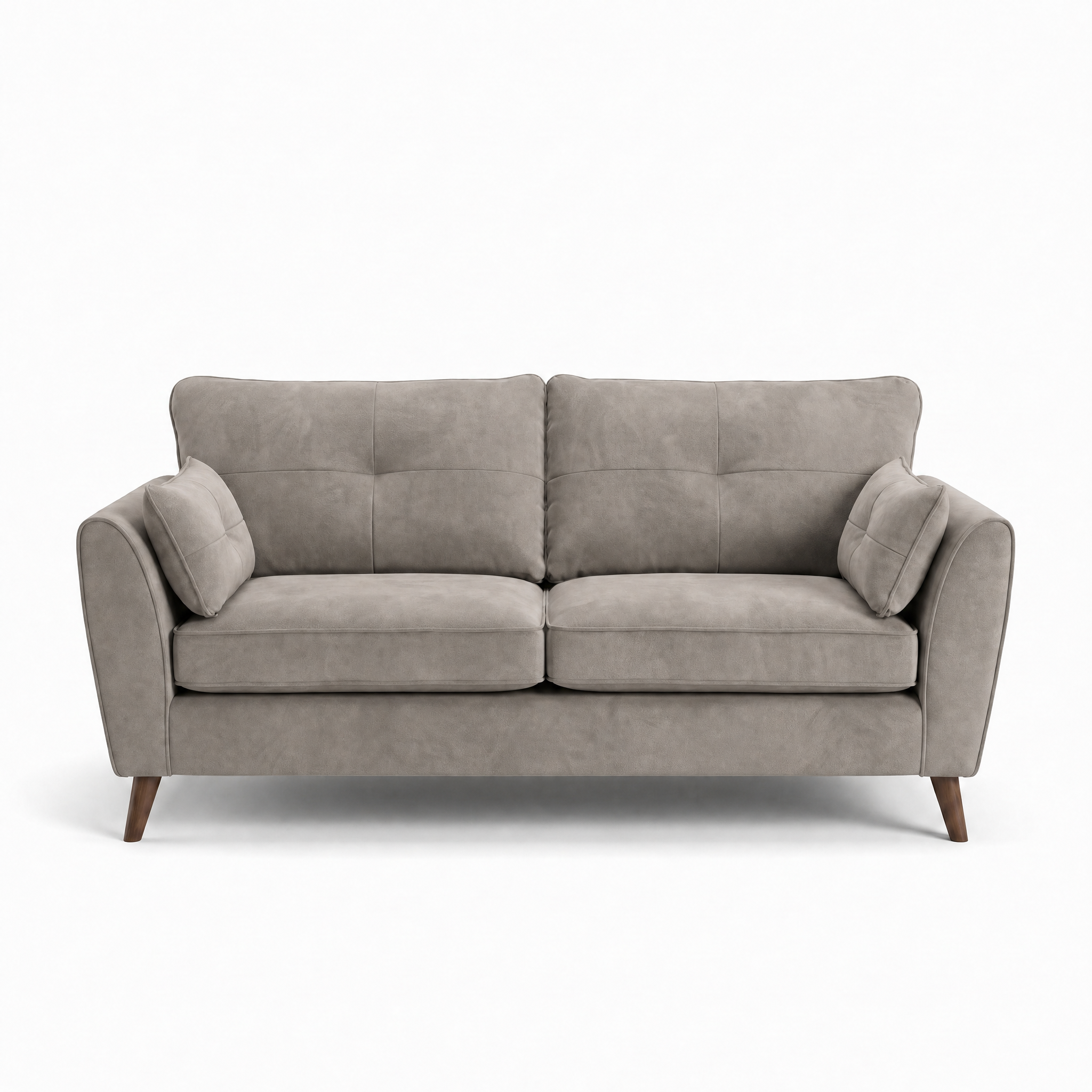 Zara 3 Seater Sofa - 3 Seater Sofa 3 Seater Sofas Sterling Home 3 Plush Pebble