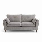 Zara 3 Seater Sofa - 3 Seater Sofa 3 Seater Sofas Sterling Home 1 Plush Silver