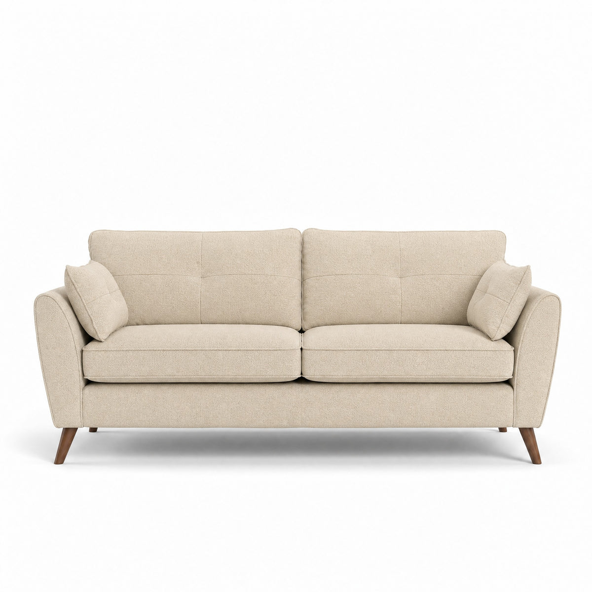 Zara 4 Seater Sofa - 4 Seater Sofa 4 Seater Sofas Sterling Home 11 Kensington Cream Light Feet