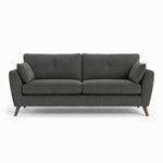 Zara 4 Seater Sofa - 4 Seater Sofa 4 Seater Sofas Sterling Home 10 Kensington Graphite Light Feet