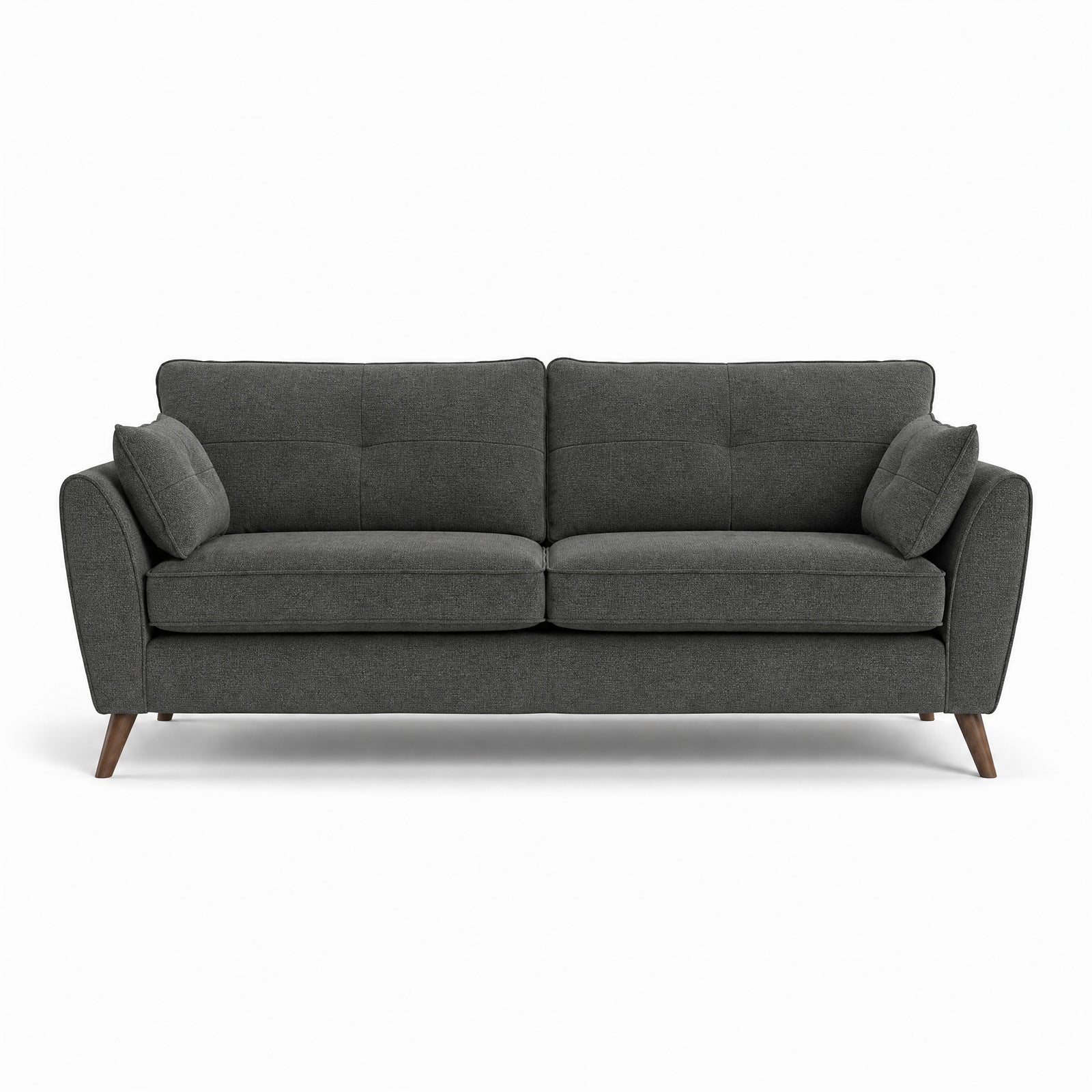 Zara 4 Seater Sofa - 4 Seater Sofa 4 Seater Sofas Sterling Home 10 Kensington Graphite Light Feet