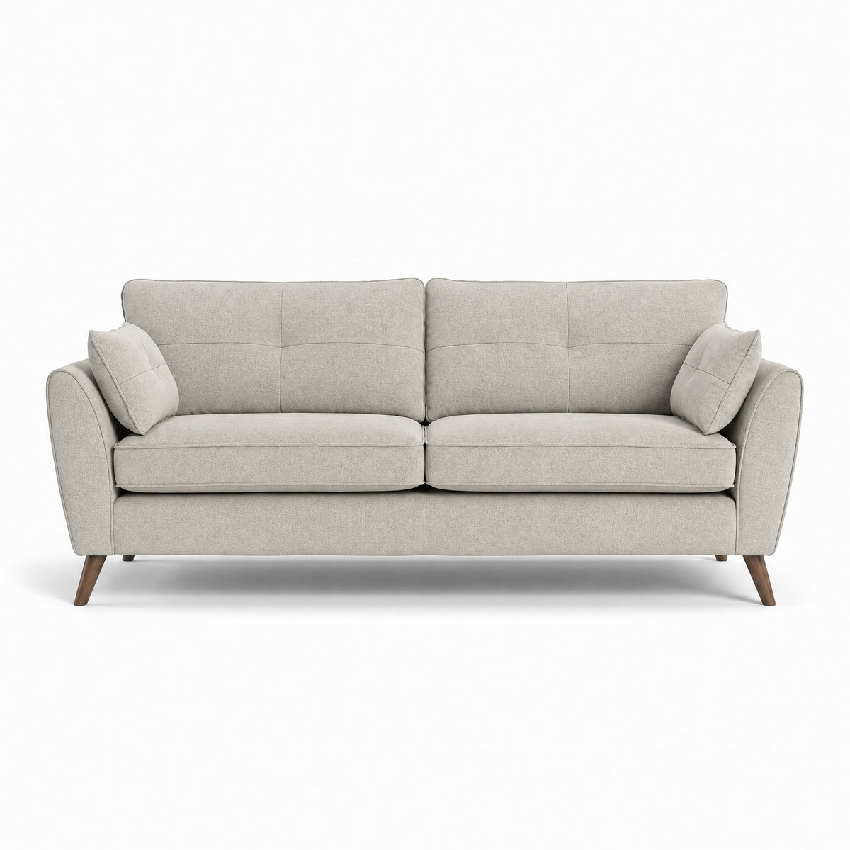 Zara 4 Seater Sofa - 4 Seater Sofa 4 Seater Sofas Sterling Home 12 Kensington Mink Light Feet