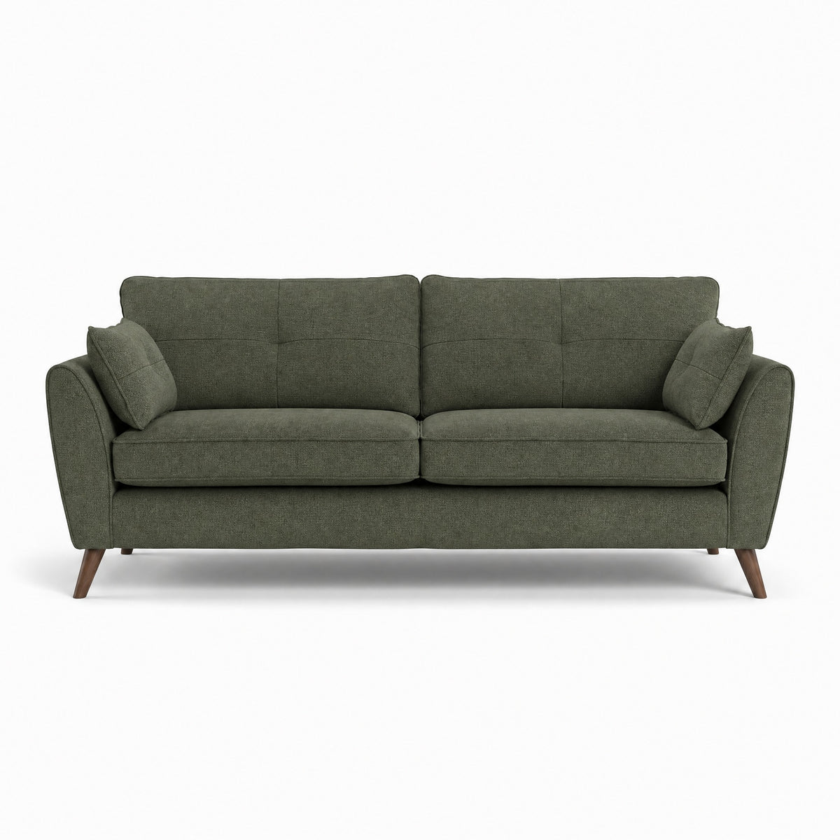 Zara 4 Seater Sofa - 4 Seater Sofa 4 Seater Sofas Sterling Home 13 Kensington Moss Light Feet