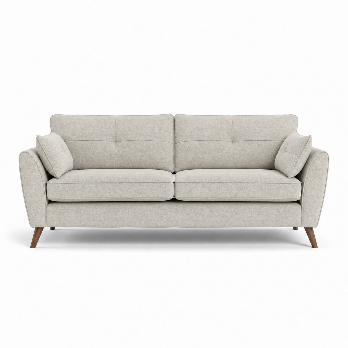 Zara 4 Seater Sofa - 4 Seater Sofa 4 Seater Sofas Sterling Home 9 Kensington Silver Light Feet