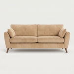 Zara 4 Seater Sofa - 4 Seater Sofa 4 Seater Sofas Sterling Home 7 Plush Cream Light Feet