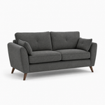 Zara 4 Seater Sofa - 4 Seater Sofa — Kensington Graphite / Light Feet, gallery image 2