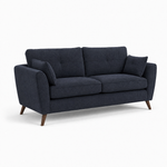 Zara 4 Seater Sofa - 4 Seater Sofa — Kensington Navy / Light Feet, gallery image 2