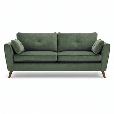 Zara 4 Seater Sofa - 4 Seater Sofa 4 Seater Sofas Sterling Home 4 Plush Emerald