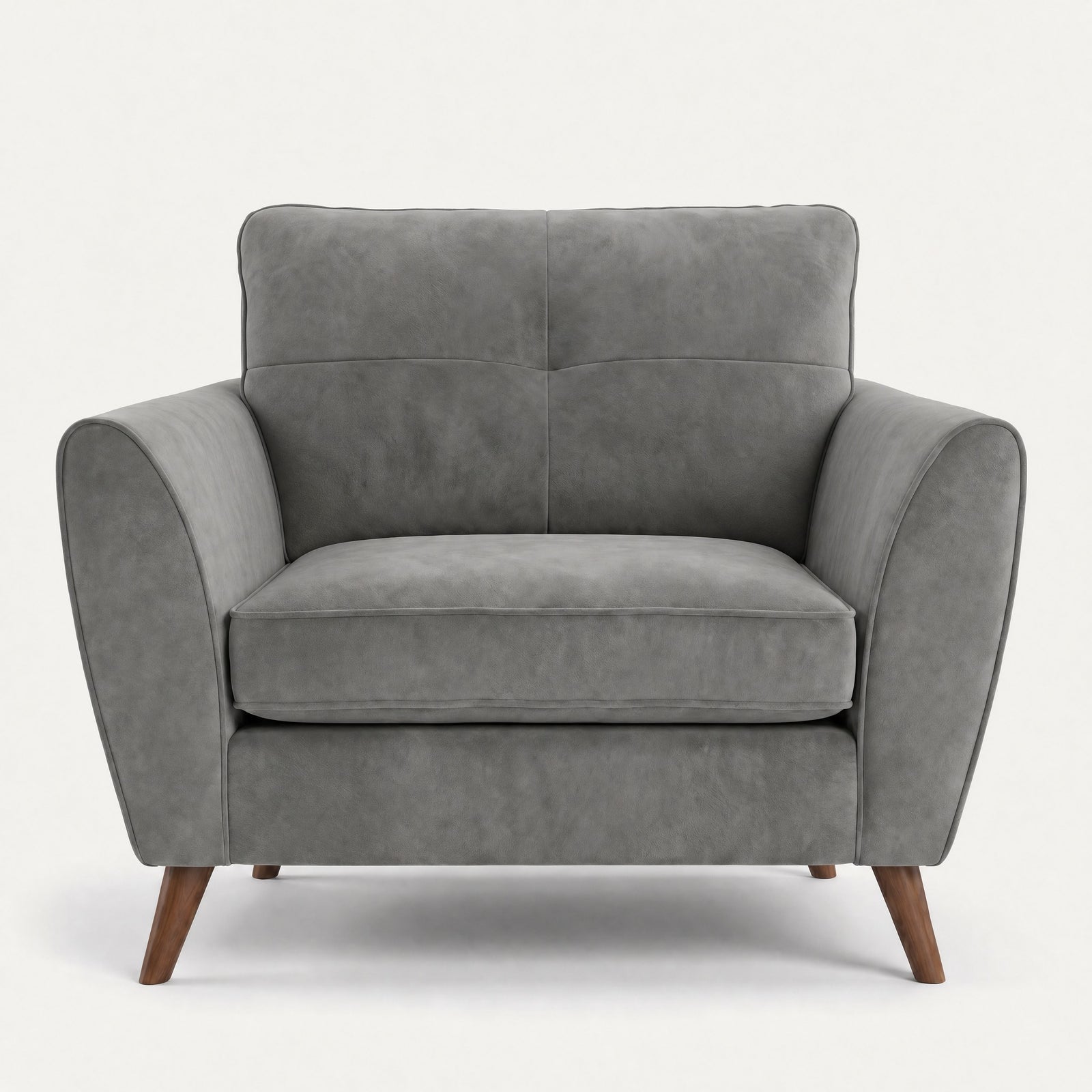 Zara Armchair - Armchair Armchairs Sterling Home 2 Plush Silver Light Feet