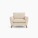 Zara Armchair - Armchair Armchairs Sterling Home 10 Kingstown Cream Light Feet