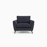 Zara Armchair - Armchair Armchairs Sterling Home 13 Kingstown Navy Light Feet