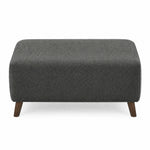 Zara Footstool - Footstool Footstools Sterling Home 9 Kingstown Graphite Light Feet