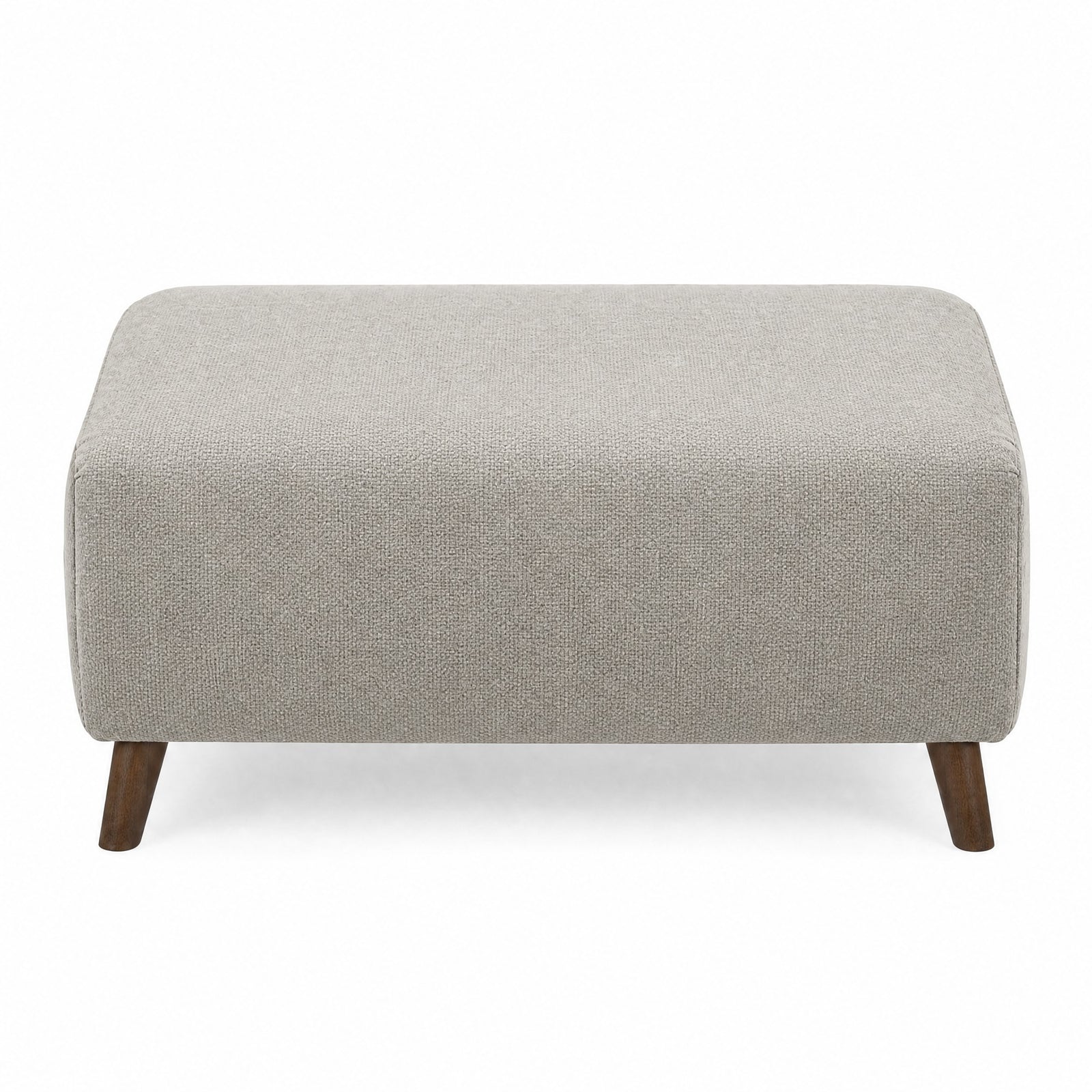 Zara Footstool - Footstool Footstools Sterling Home 11 Kingstown Mink Light Feet