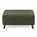 Zara Footstool - Footstool Footstools Sterling Home 12 Kingstown Moss Light Feet