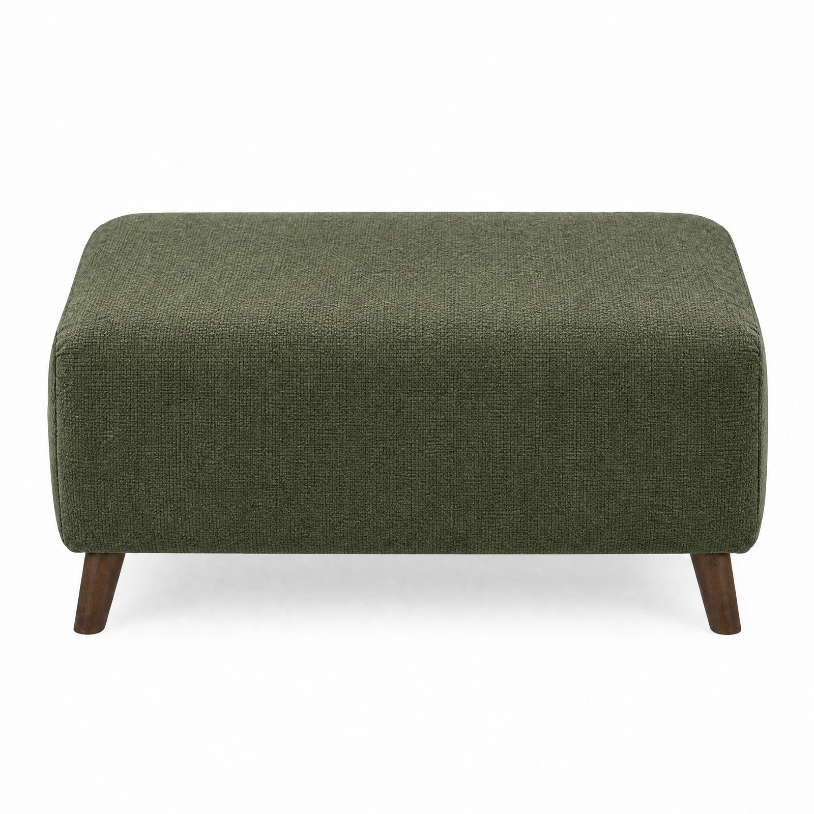 Zara Footstool - Footstool Footstools Sterling Home 12 Kingstown Moss Light Feet