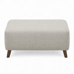 Zara Footstool - Footstool Footstools Sterling Home 8 Kingstown Silver Light Feet