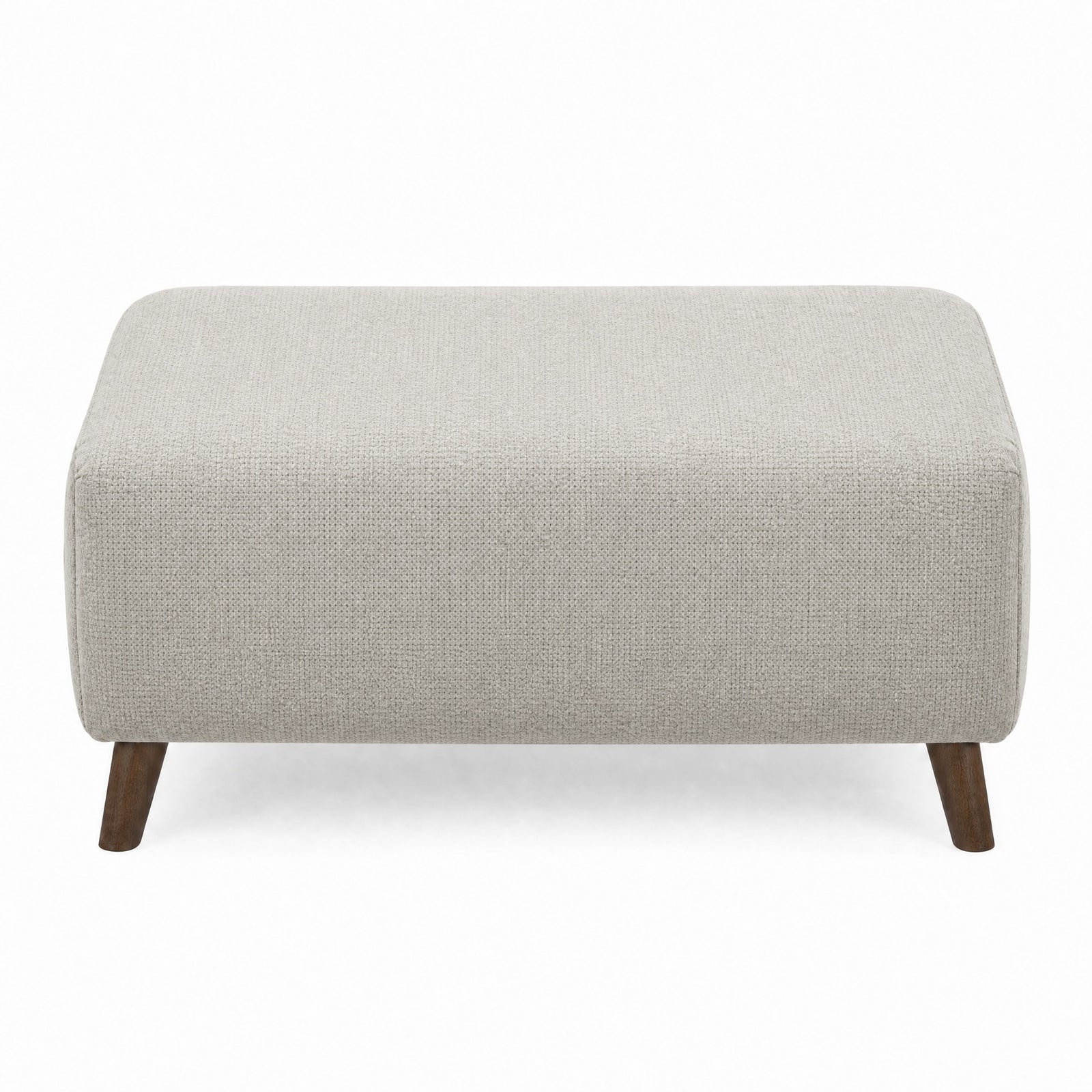 Zara Footstool - Footstool Footstools Sterling Home 8 Kingstown Silver Light Feet