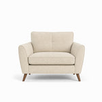 Zara Cuddler - Cuddler Loveseats Sterling Home 10 Kingstown Cream Light Feet