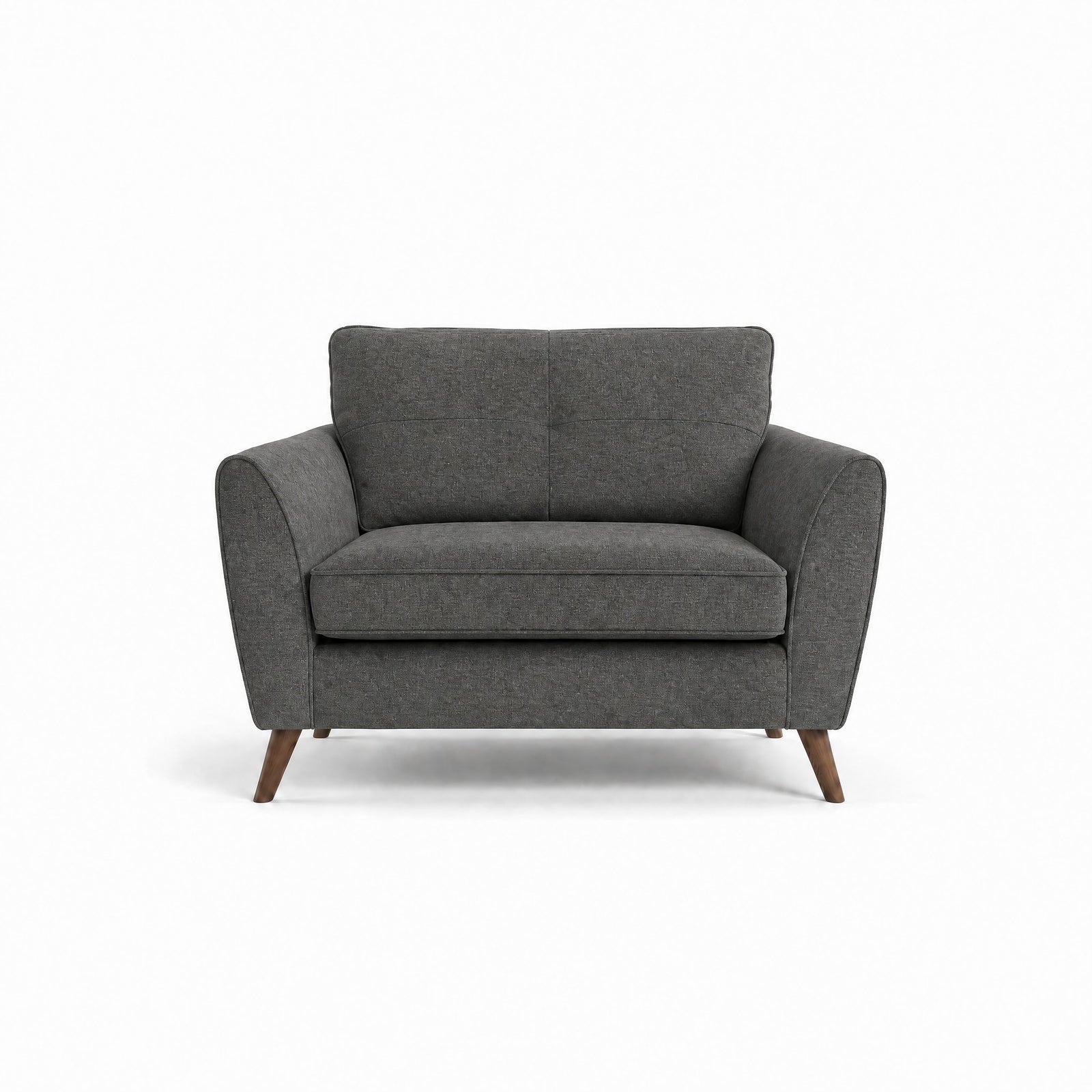Zara Cuddler - Cuddler Loveseats Sterling Home 9 Kingstown Graphite Light Feet