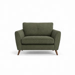 Zara Cuddler - Cuddler Loveseats Sterling Home 12 Kingstown Moss Light Feet
