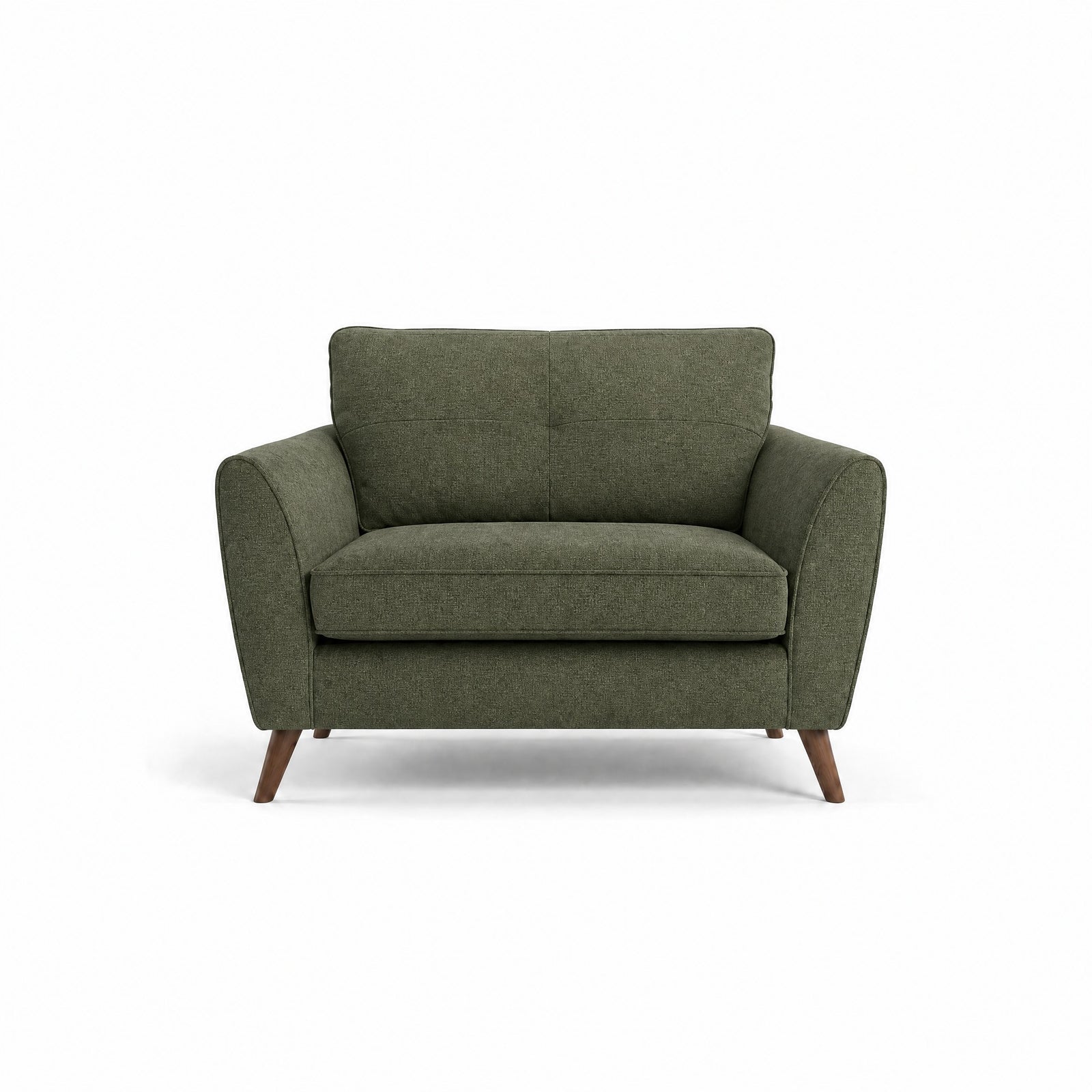 Zara Cuddler - Cuddler Loveseats Sterling Home 12 Kingstown Moss Light Feet