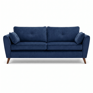Zara 4 Seater Sofa - 4 Seater Sofa 4 Seater Sofas Sterling Home 5 Plush Navy