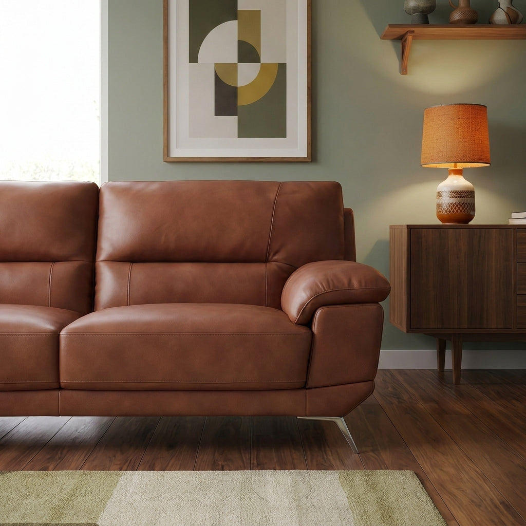 Zuco 2 Seater Sofa - 2 Seater Sofa Fabric 2 Seater Sofas Sterling Home 4