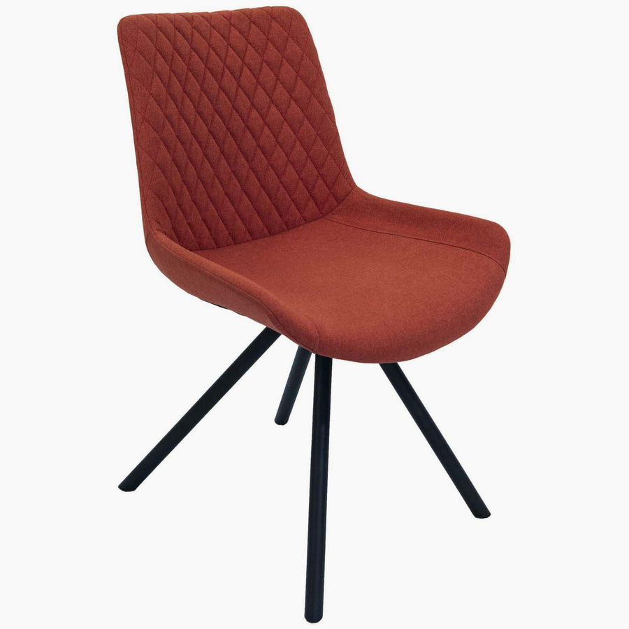 Ace Pair of Burnt Orange Dining Chairs - Dining Chair - Pair Burnt Orange Sterling Home 2