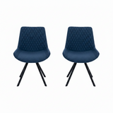 Ace Pair of Mineral Blue Dining Chairs