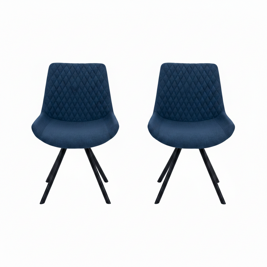 Ace Pair of Mineral Blue Dining Chairs - Dining Chair - Pair Mineral Blue Sterling Home 1