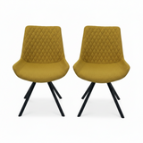 Ace Pair of Saffron Dining Chairs